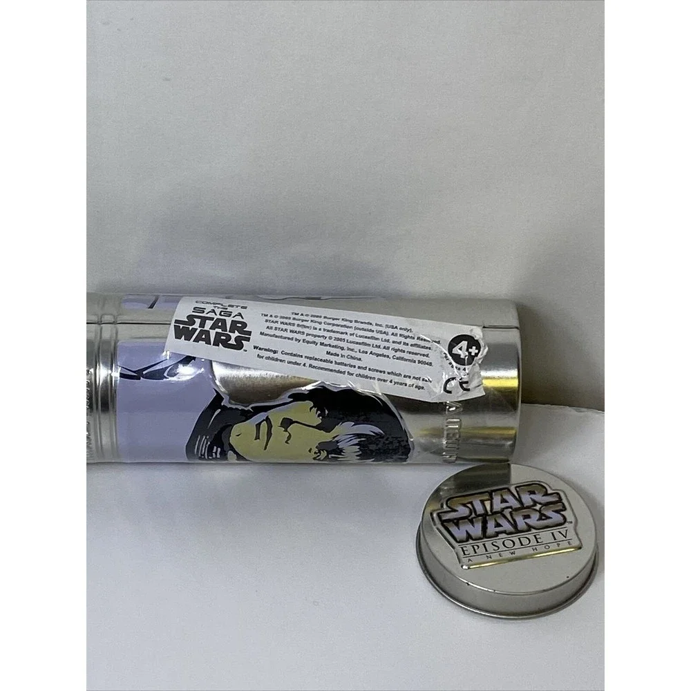Star Wars Collector Tin Cans Set of 4 Darth Maul Obi-Wan Luke Skywalker Watch